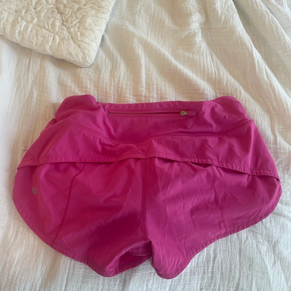 Lululemon Speed Up Shorts Sonic Pink 4